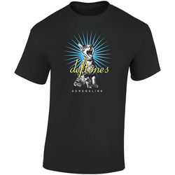Deftones  Adrenaline Retro Graphic Unisex Soft Cotton Black T Shirt