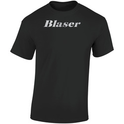 Blaser Black Retro Graphic Unisex Soft Cotton Black T Shirt