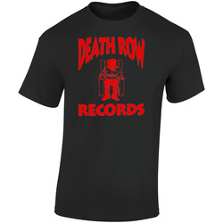 Death Row Retro Graphic Unisex Soft Cotton Black T Shirt
