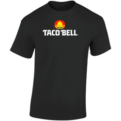 Retro Taco Bell - Fast Food Retro Graphic Unisex Soft Cotton Black T Shirt