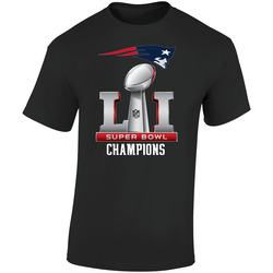 New England Patriots Superbowl 51 Champions Retro Graphic Unisex Soft Cotton Black T Shirt