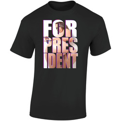 Jada Stevens For President Parody Porn Movie Retro Graphic Unisex Soft Cotton Black T Shirt