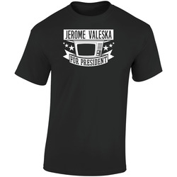 Jerome Valeska For President Gotham Tv Show Series Retro Graphic Unisex Soft Cotton Black T Shirt