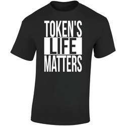 Token's Life Matters South Park Black Lives Matter Joke Cartman Retro Graphic Unisex Soft Cotton Black T Shirt