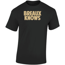 Delvin Breaux Knows New Orleans Football Player Sports Fan Retro Graphic Unisex Soft Cotton Black T Shirt