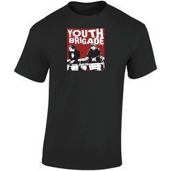 Youth Brigade-2200x3000 Retro Graphic Unisex Soft Cotton Black T Shirt