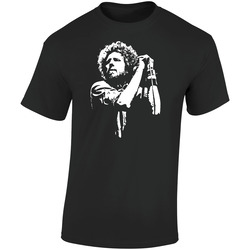 Zdl Retro Graphic Unisex Soft Cotton Black T Shirt