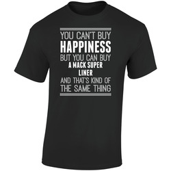 Buy A Mack Super Liner Happiness Car Lover Retro Graphic Unisex Soft Cotton Black T Shirt