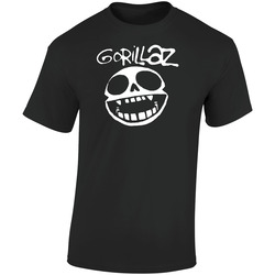 Das Gorillaz Dv9jdvf Retro Graphic Unisex Soft Cotton Black T Shirt