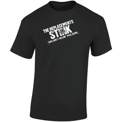 Ren Replacement Sd9gfjsdf Retro Graphic Unisex Soft Cotton Black T Shirt