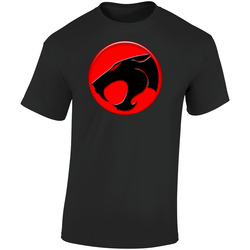 Chin Thundercats Sd8fjdf Retro Graphic Unisex Soft Cotton Black T Shirt
