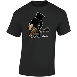 Chin Slash D8jdskd Retro Graphic Unisex Soft Cotton Black T Shirt