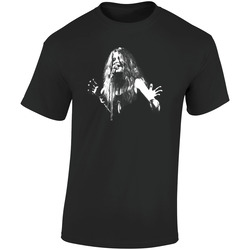 103 Retro Graphic Unisex Soft Cotton Black T Shirt