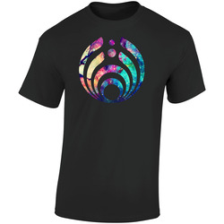 Bntr Glx Blk M Retro Graphic Unisex Soft Cotton Black T Shirt