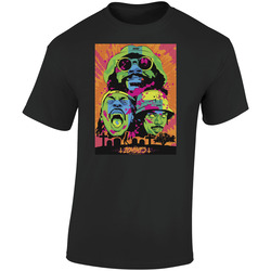 Flatbush Zombies Ghost Retro Graphic Unisex Soft Cotton Black T Shirt