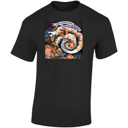 Moody Retro Graphic Unisex Soft Cotton Black T Shirt