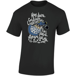 Dr. Who t-shirt Dalek bing bang style tee Retro Graphic Unisex Soft Cotton Black T Shirt