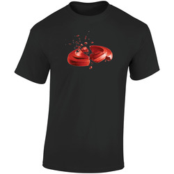 Skeet Clay Shooting Sport Retro Graphic Unisex Soft Cotton Black T Shirt