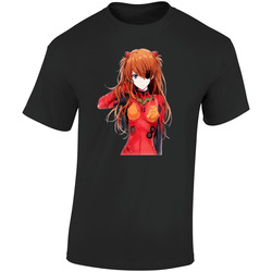 Neon Genesis 04b Retro Graphic Unisex Soft Cotton Black T Shirt