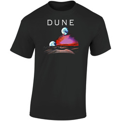Dune Sci Fi 80s Cult Film Retro Graphic Unisex Soft Cotton Black T Shirt