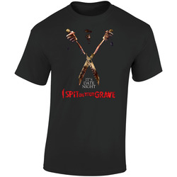 I Spit On Your Grave Classic Movie Brand New Black Retro Graphic Unisex Soft Cotton Black T Shirt