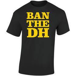 Bob Walk Ban The Dh Pittsburgh Basball Retro Graphic Unisex Soft Cotton Black T Shirt