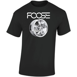 Foose Vintage Black Retro Graphic Unisex Soft Cotton Black T Shirt