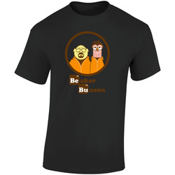 Beaker Bunsen - Breaking Bad - Parody Retro Graphic Unisex Soft Cotton Black T Shirt