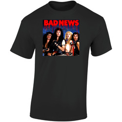 The Comic Strip Presents Bad News Bbc Retro Graphic Unisex Soft Cotton Black T Shirt