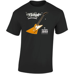 Vintage Explorer Retro Graphic Unisex Soft Cotton Black T Shirt