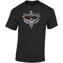 Silverhawks Classic Cartoon Retro Graphic Unisex Soft Cotton Black T Shirt