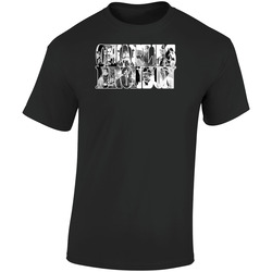 Charles Bronson Retro Graphic Unisex Soft Cotton Black T Shirt