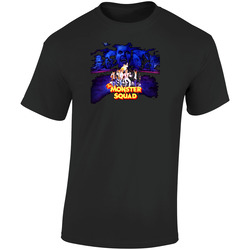 Monster Squad funny retro (3).jpg Retro Graphic Unisex Soft Cotton Black T Shirt