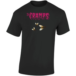 The Cramps Flies Music Retro Graphic Unisex Soft Cotton Black T Shirt