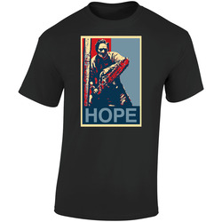Leatherface Texas Chainsaw Massacre Hope Retro Graphic Unisex Soft Cotton Black T Shirt