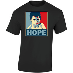 Manny Pacquiao Boxing Cool Hbo Warhol Retro Graphic Unisex Soft Cotton Black T Shirt