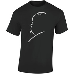Alfred Hitchcock Movie Horror Legend Retro Retro Graphic Unisex Soft Cotton Black T Shirt