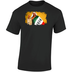 The Iron Sheik Wrestler Retro Graphic Unisex Soft Cotton Black T Shirt