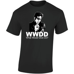 Andrew Dice Clay What Would Dice Do Wwdd Retro Graphic Unisex Soft Cotton Black T Shirt