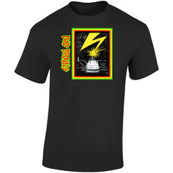 Bad Brains Punk Album Cover Retro Graphic Unisex Soft Cotton Black T Shirt