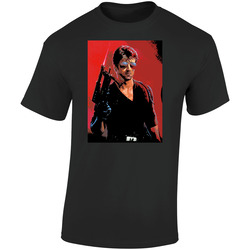 Cobra Sylvester Stallone Movie Retro Graphic Unisex Soft Cotton Black T Shirt