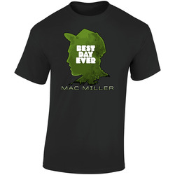 Mac Miller Hip Hop Rap Retro Graphic Unisex Soft Cotton Black T Shirt