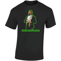 The Million Dollar Man Retro Graphic Unisex Soft Cotton Black T Shirt
