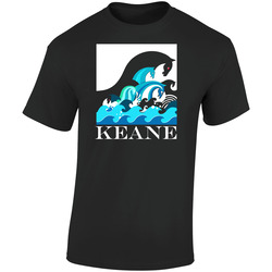 Keane Iron Sea Rock Music Black Retro Graphic Unisex Soft Cotton Black T Shirt