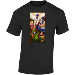 G Force Anime Custom Retro Graphic Unisex Soft Cotton Black T Shirt