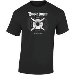 Danko Jones Never Too Loud Rocker Retro Graphic Unisex Soft Cotton Black T Shirt