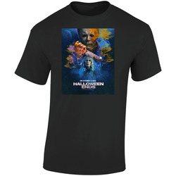 Halloween Ends Michael Myers His Time Has Come October 2022 New Horror Movie Film Retro Graphic Unisex Soft Cotton Black T Shirt