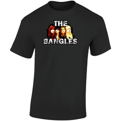 The Bangles Retro Graphic Unisex Soft Cotton Black T Shirt