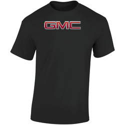 Gmc Logo, General Motors Classic Retro Graphic Unisex Soft Cotton Black T Shirt