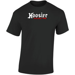 Hoosi Iwn Retro Graphic Unisex Soft Cotton Black T Shirt